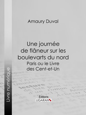 cover image of Une journée de flâneur sur les boulevarts du nord